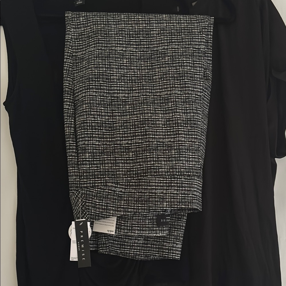 Black and White Patterned pants